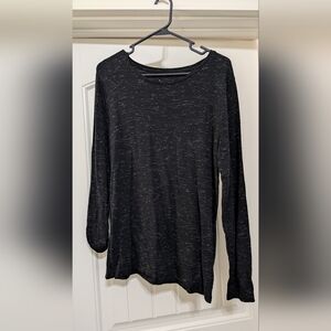 a new day Black Long Sleeve Tee